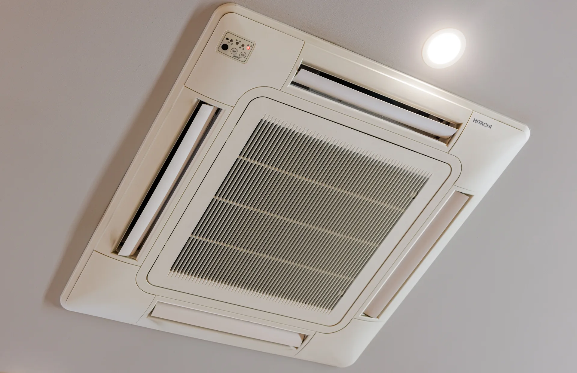 Ceiling-mounted cassette indoor air conditioner unit