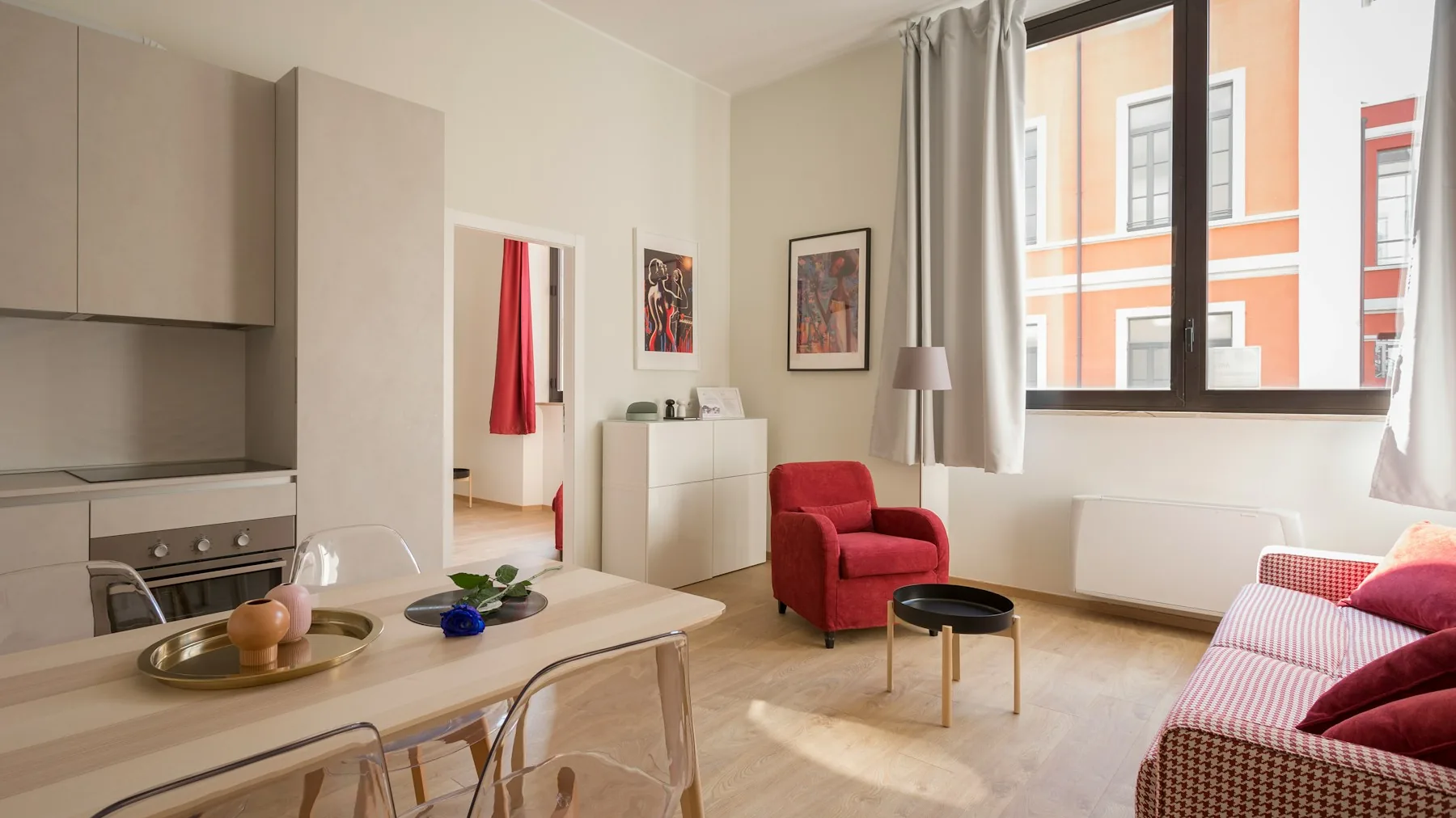 Bright furnished apartment for rent